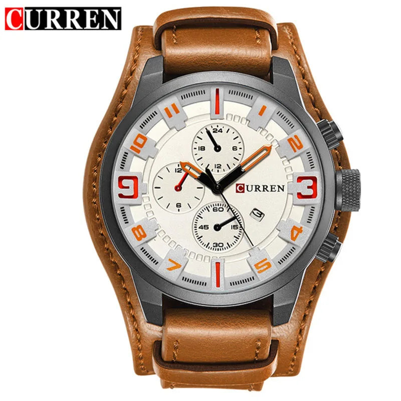 Montre de sport de luxe CURREN