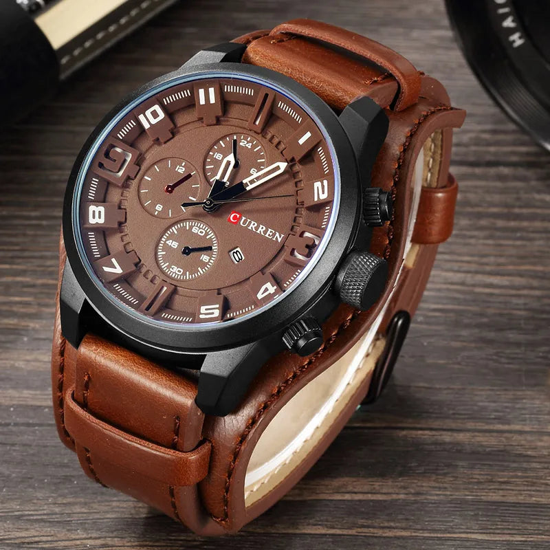 Montre de sport de luxe CURREN