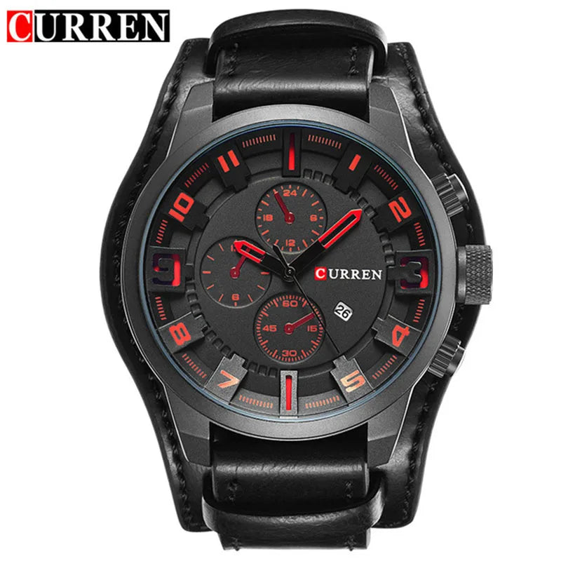 Montre de sport de luxe CURREN