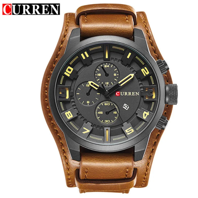 Montre de sport de luxe CURREN