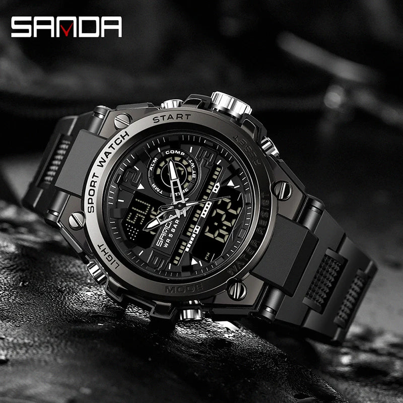 Montre de sport militaire SANDA