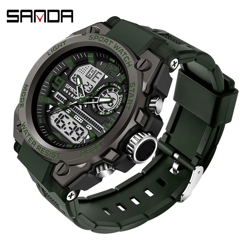 Montre de sport militaire SANDA