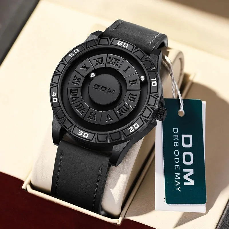 Montre à quartz de luxe DOM