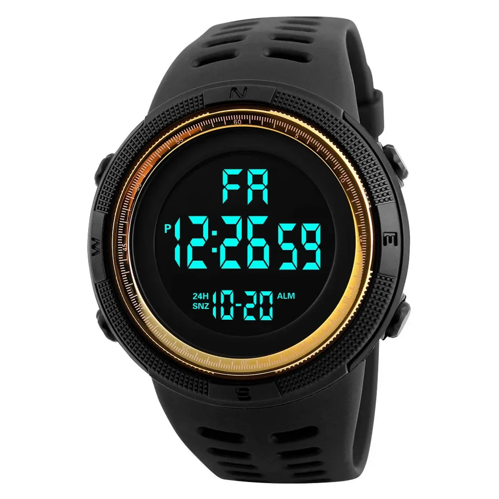 Montre numérique de sport militaire