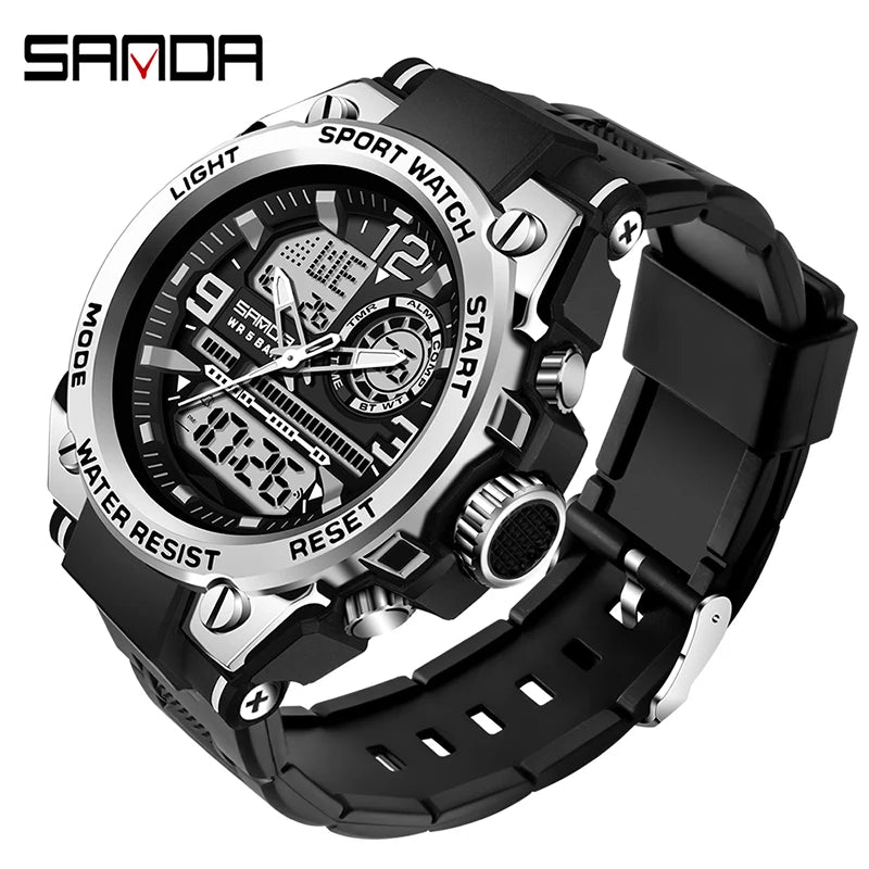 Montre de sport militaire SANDA