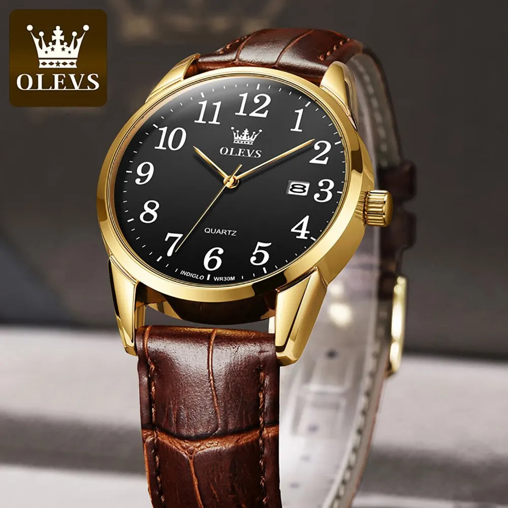 Montre à quartz classique OLEVS
