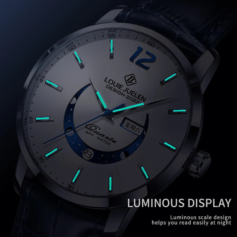 Montre en cuir Louie Juelen