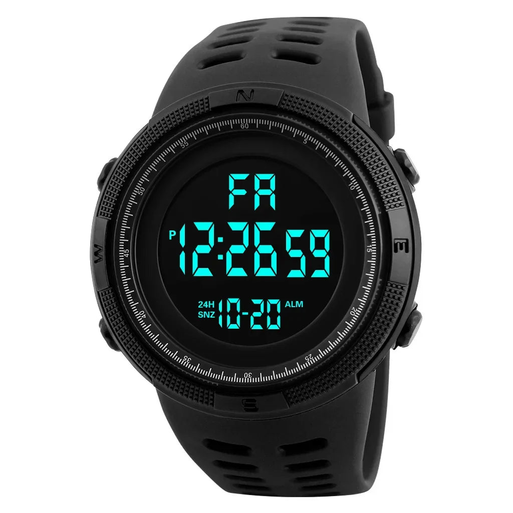 Montre numérique de sport militaire