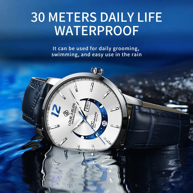 Montre en cuir Louie Juelen