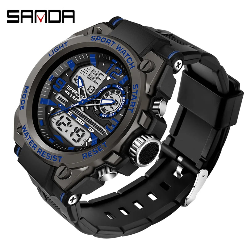 Montre de sport militaire SANDA