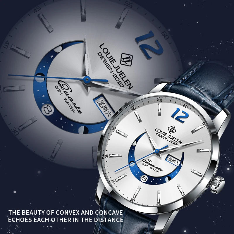 Montre en cuir Louie Juelen
