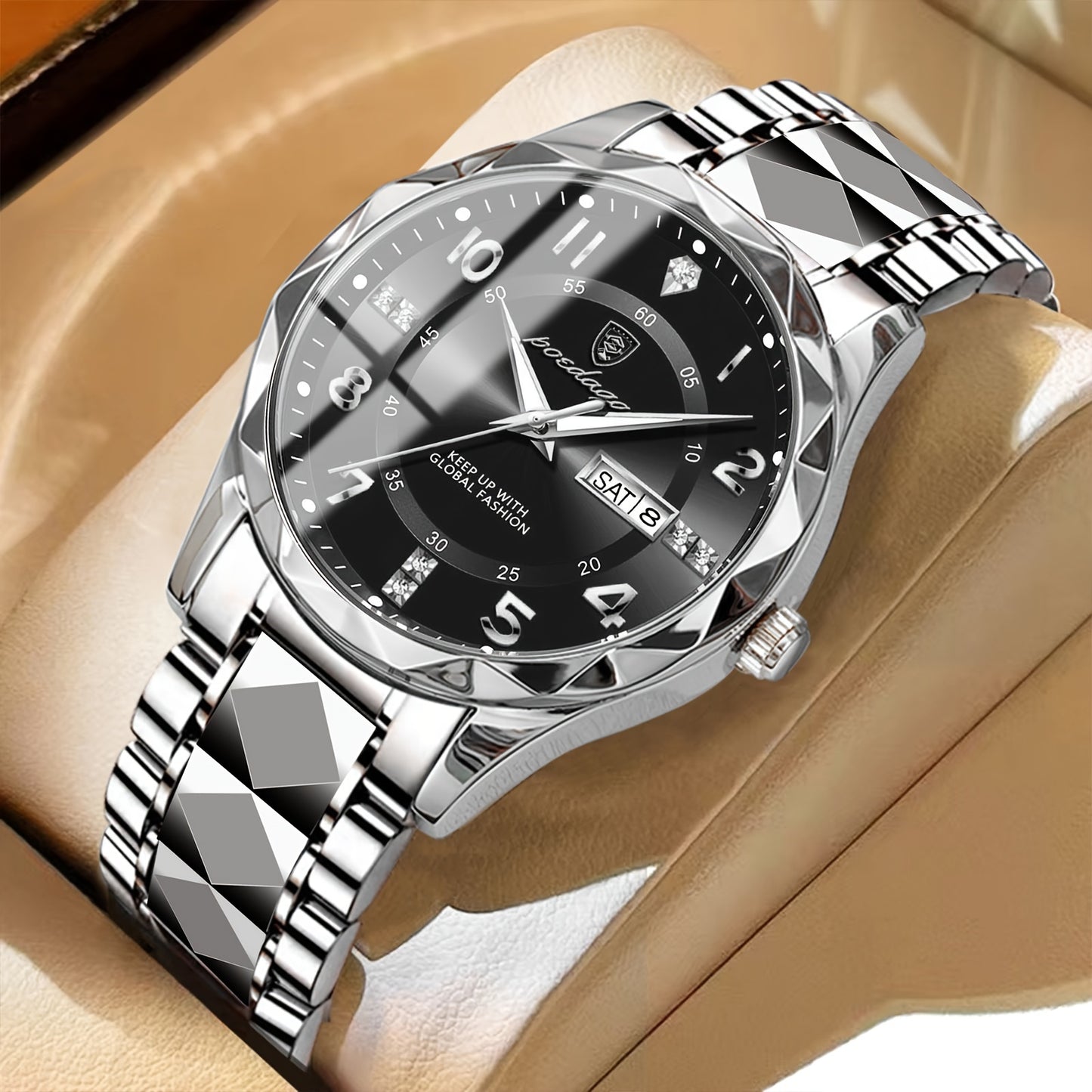 Montre à quartz de luxe pour entreprise