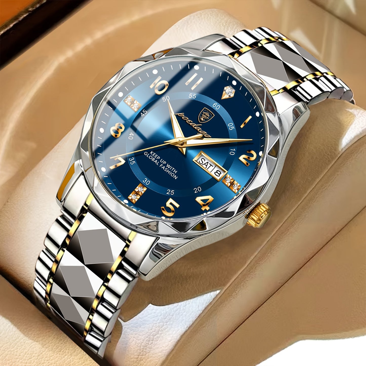 Montre à quartz de luxe pour entreprise