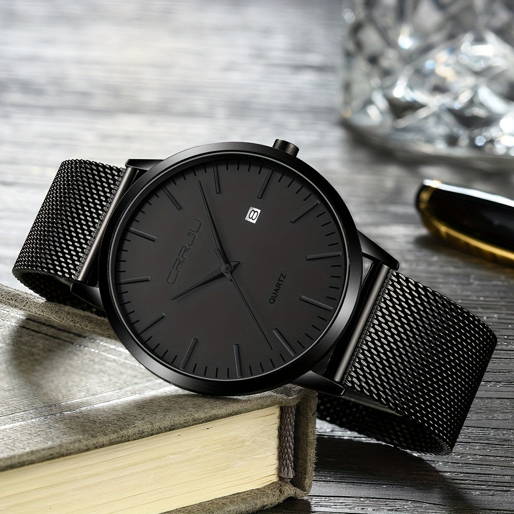 Montre à quartz fine CRRJU