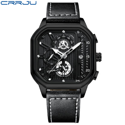 CRRJU Chronograph Sport Watch