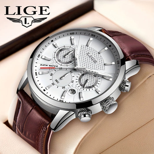 Montre d'affaires à quartz de luxe