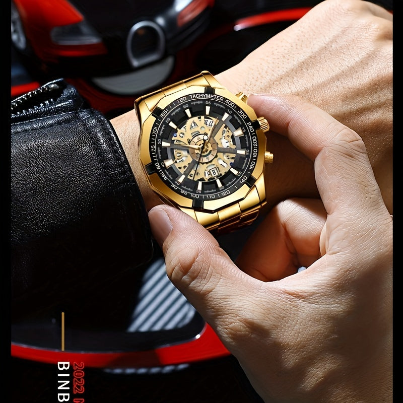Montre à quartz creuse Binbond