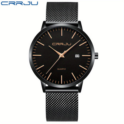 Montre à quartz fine CRRJU