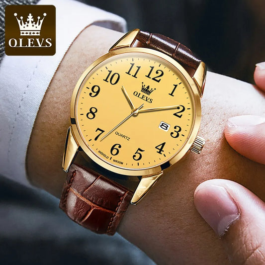 Montre à quartz classique OLEVS