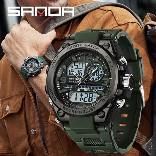Montre de sport militaire SANDA
