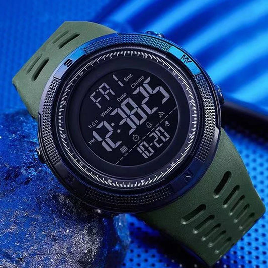 Montre numérique de sport militaire