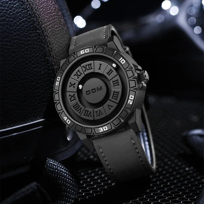 Montre à quartz de luxe DOM