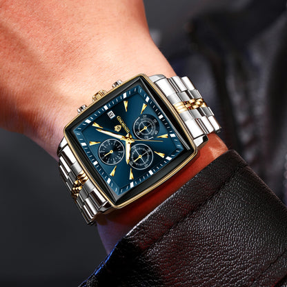 Montre carrée de luxe Binbond