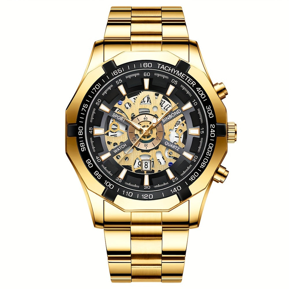 Montre à quartz creuse Binbond