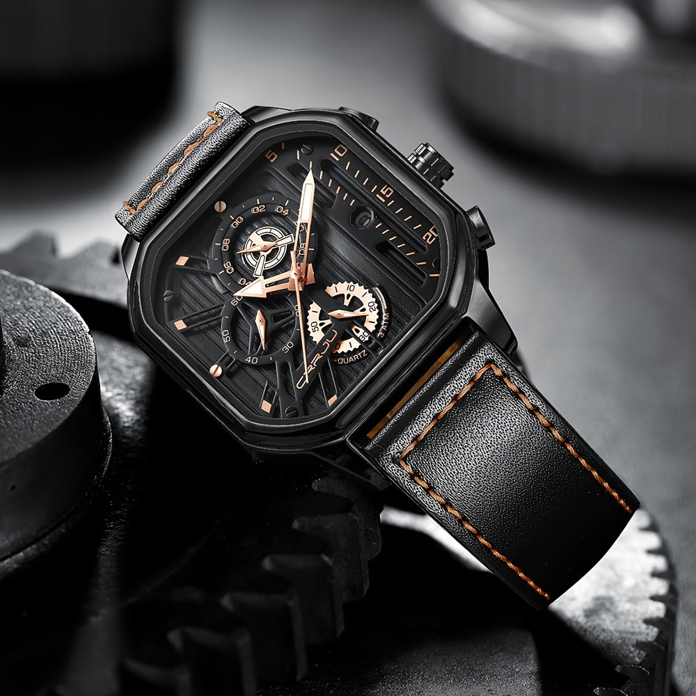 CRRJU Chronograph Sport Watch