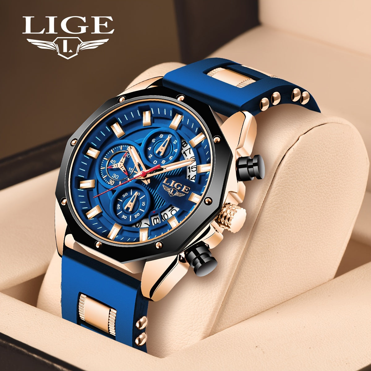Montre de sport chronographe LIGE