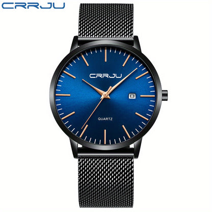 Montre à quartz fine CRRJU